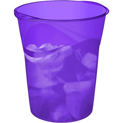 CEP Waste Bin Happy 14L Polypropylene Violet 30.5 x 29 x 33.4 cm