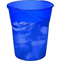 CEP Happy Waste Bin 14 L Marine Blue Polypropylene