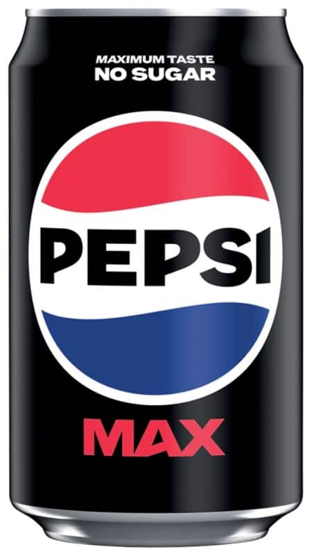 Pepsi Max Sugar Free Soft Drink 330 ml Pack of 24