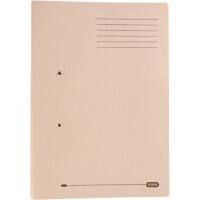 ELBA Spiral File Foolscap Buff Manila 320 gsm Pack of 25