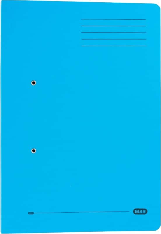 ELBA Spiral File Foolscap Blue Manila 320 gsm Pack of 25