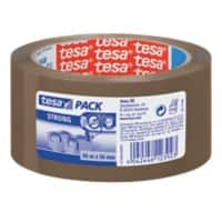 tesa Packaging Tape tesapack Strong Brown 50 mm (W) x 66 m (L) Plastic 57168