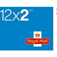 Royal Mail Self Adhesive Postage Stamps 2nd Class UK Pack of 12