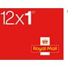 Royal Mail Self Adhesive Postage Stamps 1st Class UK Pack of 12
