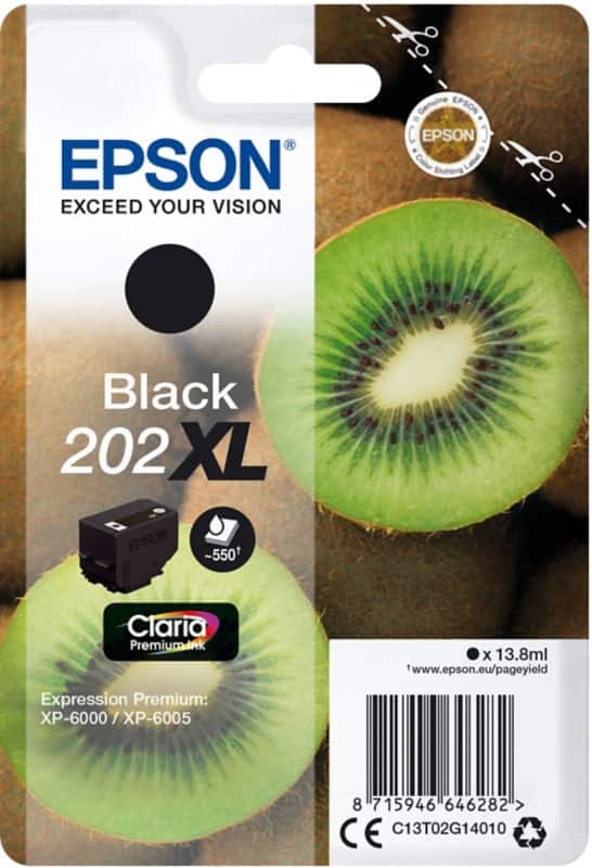 Epson 202XL Original Ink Cartridge C13T02G14010 Black