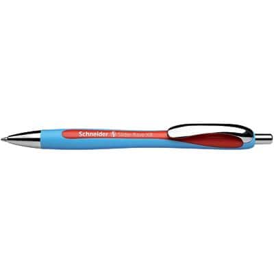 Schneider Slider Rave XB Retractable Ballpoint Pen Extra Broad 1.4  mm Red
