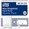 Tork Hand Towel Dispenser H3 Starterpack Plastic Wall Mountable White 13.5 x 29.1 x 33.2 cm