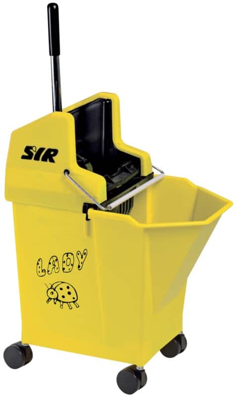 SYR Mop Bucket 30 x 48.5 cm Yellow