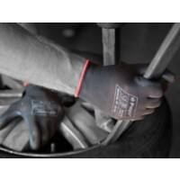 Polyco Matrix P Grip No Gloves PU (Polyurethane) Seamless knitted liner Medium (M) Size 8 Black