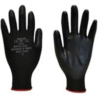 Polyco Gloves P Grip Polyurethane Size 9 Black