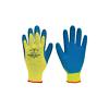 Polyco Gloves Latex Unpowdered Size 8 Yellow, Blue