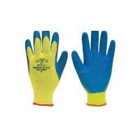 Polyco Gloves Latex Unpowdered Size 10 Yellow, Blue