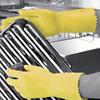 Polyco Gloves Gauntlet Rubber Size 7 Yellow
