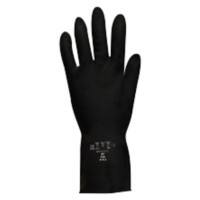 Polyco Gloves Rubber Unpowdered Large (L) Black