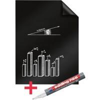 Legamaster Electrostatic Magic Chart Blackboard Foils Perforated A1 588g 25 Sheets