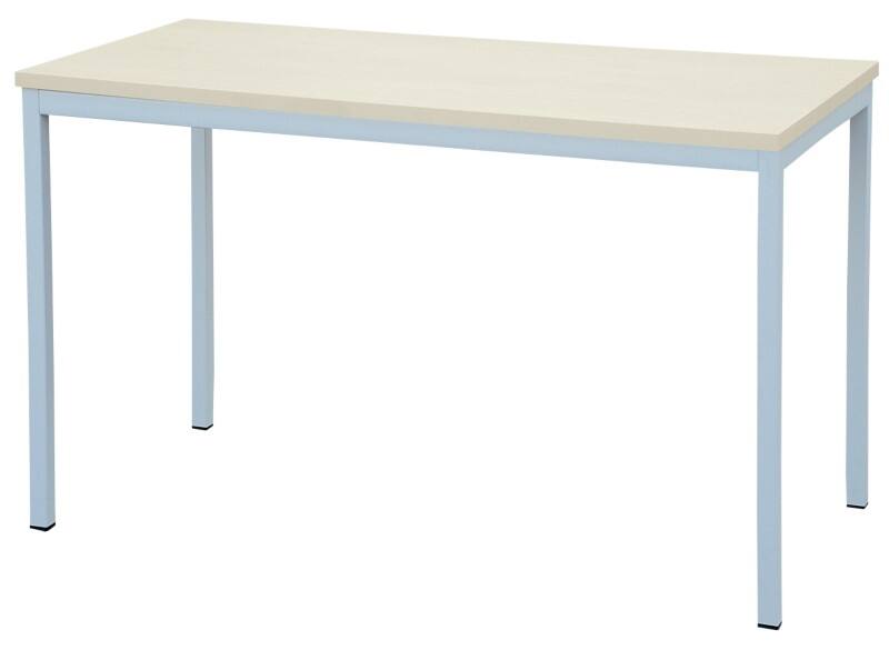 Viking Realspace Rectangular Table Maple MFC (Melamine Faced Chipboard), Steel Silver 1,600 x 800 x 750 mm