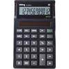 Viking Desktop Calculator 12 Digit Display Black Solar AT-830 ECO