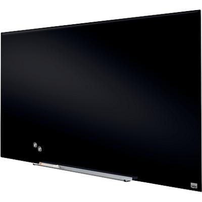 Nobo Impression Pro Wall Mountable Magnetic Glassboard 126 x 71 cm Black