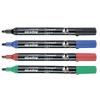 Niceday PCM2-5 Permanent Marker Broad Chisel 2-5 mm Assorted Waterproof Pack of 4