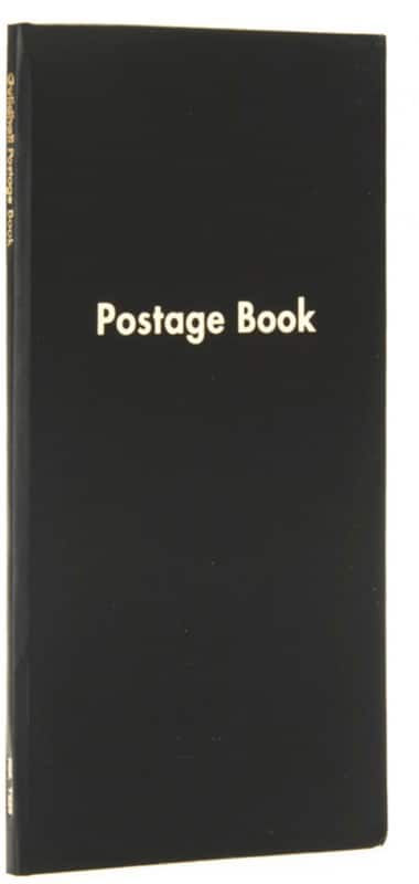 Guildhall Postage Book 1800 15.2 x 15.2 x 29.8 cm Grey 40 Sheets