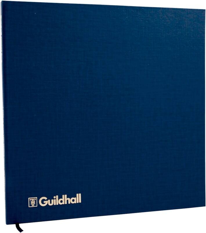 Guildhall Account Book 51/3-9Z Petty Cash Rulings 3 Debit, 9 Credit Plus Narrative 80 Pages
