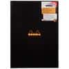Rhodia A4 Casebound Black Hardback Business Notebook Ruled 192 Pages