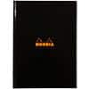 Rhodia A5 Casebound Black Hardback Business Notebook Ruled 192 Pages