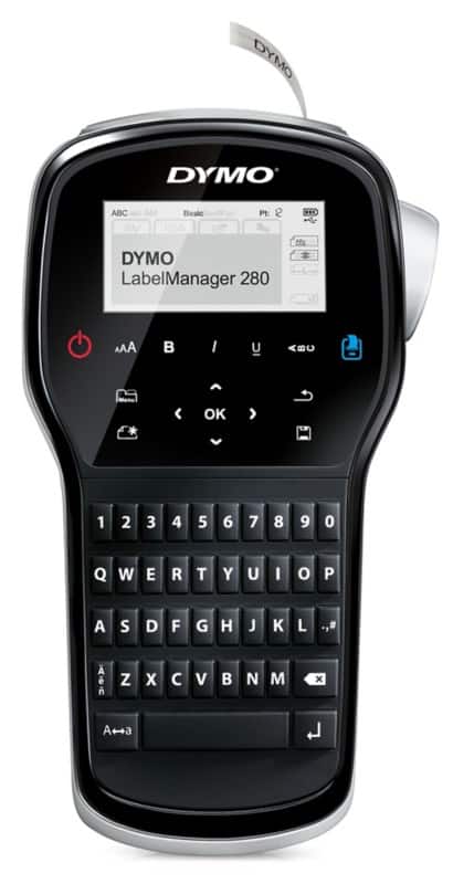 DYMO LabelManager 280 Label Maker Thermal QWERTY Black