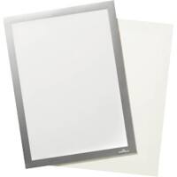 DURABLE Display Frame DURAFRAME GRIP A4 Silver 496823