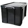Really Useful Box Plastic Storage 84 Litre Black 440 x 710 x 380 mm