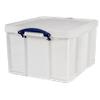 Really Useful Box Plastic Storage Extra Strong 42 Litre White 440 x 520 x 310 mm