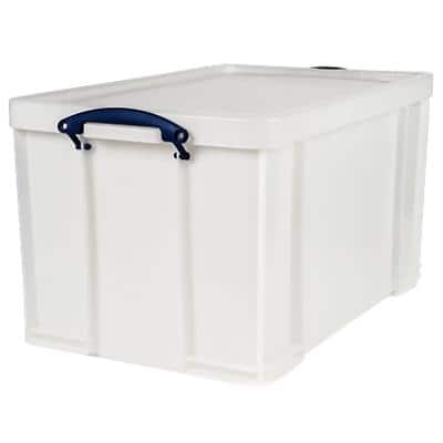 Really Useful Box Storage Extra Strong 84 Litre White Polypropylene 440 x 710 x 380 mm