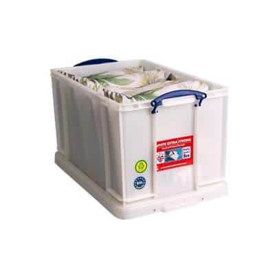 Really Useful Box Storage Extra Strong 84 Litre White Polypropylene 440 x 710 x 380 mm