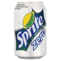 Sprite Zero Soft Drink Can Lemon & Lime 330ml Pack of 24