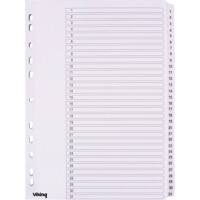 Office Depot Indices A4 White 31 Part Perforated Card 1 to 31