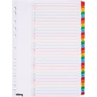 Office Depot Indices A4 Assorted 31 Part Perforated Card 1 to 31