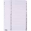Office Depot Indices A4 White 20 Part Perforated Cardboard 1 to 20