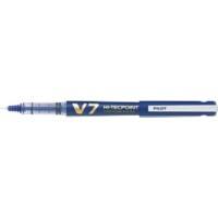 Pilot Hi-Tecpoint V7 Cartridge System Rollerball Pen Medium 0.4 mm Blue Pack of 10