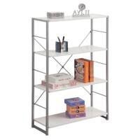 Alphason Bookcase with 3 Shelves Cabrini 760 x 300 x 1195 mm White