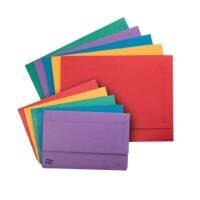 Exacompta Document Wallet Folio Pressboard 26.5 (W) x 7.5 (D) x 36.5 (H) cm Assorted Pack of 25