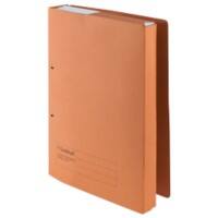 Guildhall Spiral File Foolscap Orange Manila 315 gsm Pack of 25