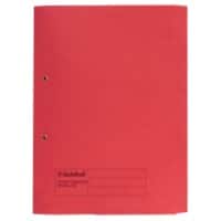 Guildhall Flat Bar File 348-RED Foolscap Red Manila 24.5 x 35.5 cm Pack of 50