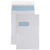 Premium Business Envelopes with Window C4 229 (W) x 324 (H) mm Adhesive Strip White 140 gsm Pack of 100