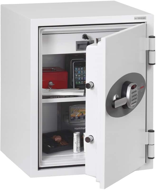 Phoenix Fire Fighter Fireproof Safe Electronic lock 63 L FS0441E White