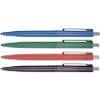 Foray X50 Retractable Ballpoint Pen Medium 0.5 mm Assorted Pack of 50