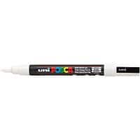 POSCA Marker Pen PC-3M Bullet 0.9-1.3 mm White