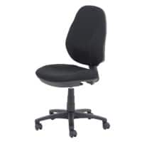 Realspace Jura Office Chair Basic Tilt Fabric Optional Armrest Height Adjustable Black 110 kg Jura 635 x 495 x 930-1,060 mm