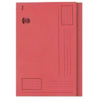 Viking Square Cut Folder A4 Red Manila 180 gsm Pack of 100