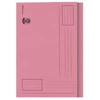 Office Depot Square Cut Folder A4 Pink 180gsm Manila Pack of 100