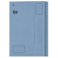 Viking Square Cut Folder A4 Blue Manila 180 gsm Pack of 100